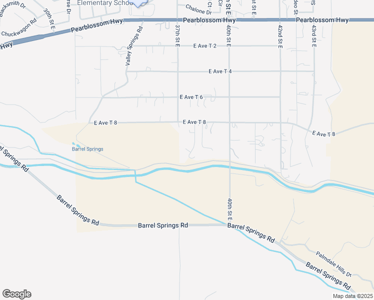 map of restaurants, bars, coffee shops, grocery stores, and more near East Avenue T8 in Los Angeles County