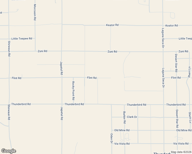 map of restaurants, bars, coffee shops, grocery stores, and more near 15555 Mustang Road in Apple Valley