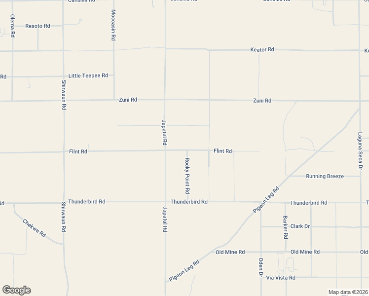 map of restaurants, bars, coffee shops, grocery stores, and more near 24122 Flint Road in Apple Valley