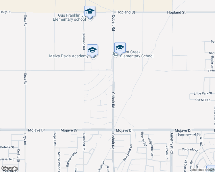 map of restaurants, bars, coffee shops, grocery stores, and more near 13215 Sierra Moreno Way in Victorville