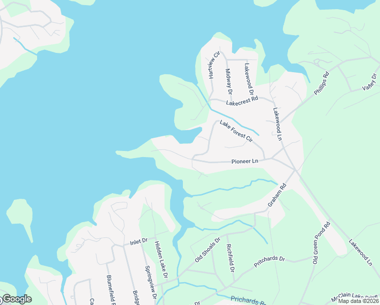 map of restaurants, bars, coffee shops, grocery stores, and more near 514 Pioneer Lane in Anderson