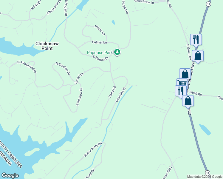 map of restaurants, bars, coffee shops, grocery stores, and more near 1026-1338 Point Road in Westminster