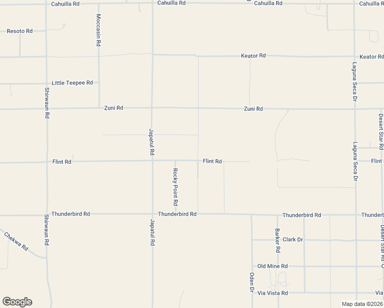 map of restaurants, bars, coffee shops, grocery stores, and more near 24275 Flint Road in Apple Valley