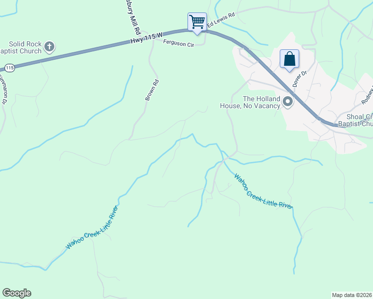 map of restaurants, bars, coffee shops, grocery stores, and more near 239 Pebble Lane in Cleveland