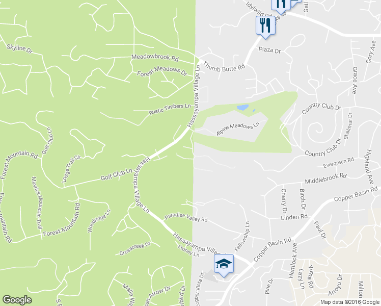 map of restaurants, bars, coffee shops, grocery stores, and more near 1739 Tangle Peak Trail in Prescott