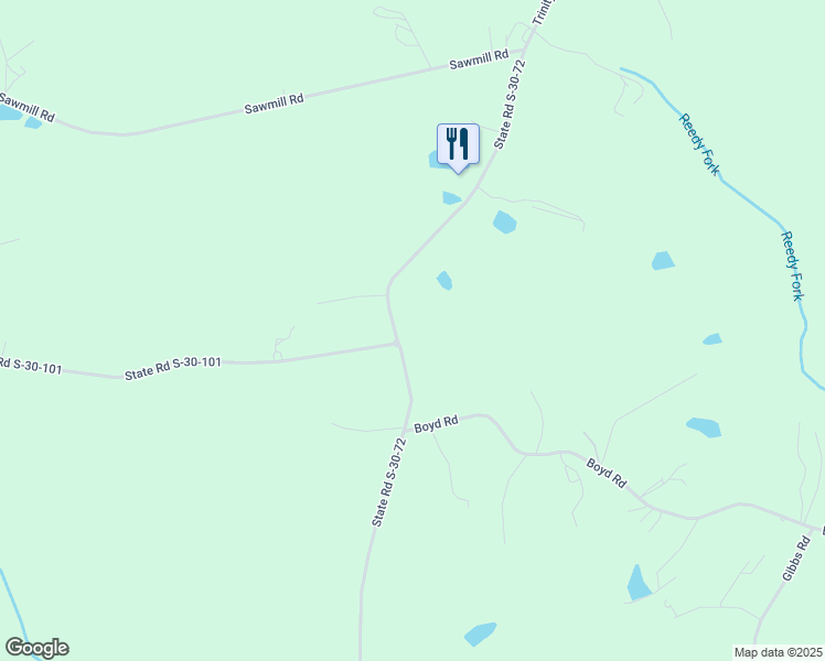 map of restaurants, bars, coffee shops, grocery stores, and more near 1493 Trinity Church Road in Gray Court