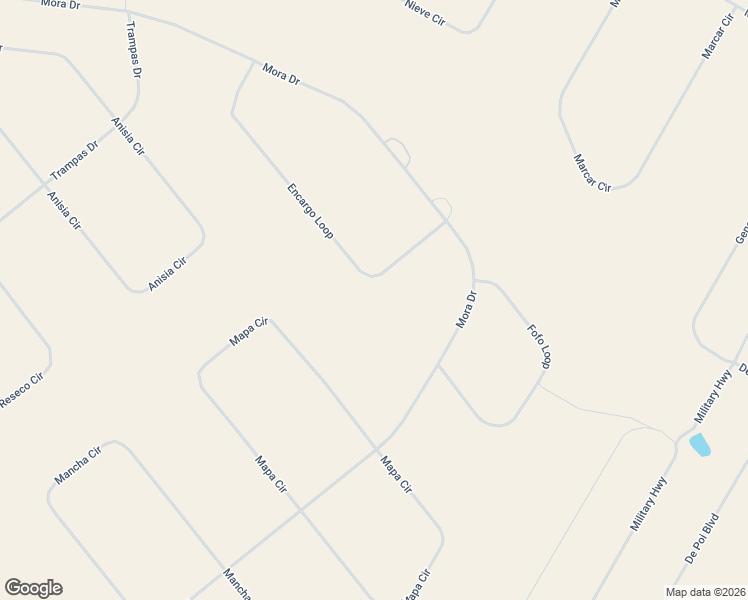 map of restaurants, bars, coffee shops, grocery stores, and more near 22 Encargo Loop in Belen