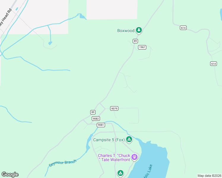 map of restaurants, bars, coffee shops, grocery stores, and more near 17515 County Road 89 in Mentone