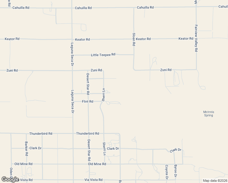 map of restaurants, bars, coffee shops, grocery stores, and more near 15535 Sherri Lane in Apple Valley
