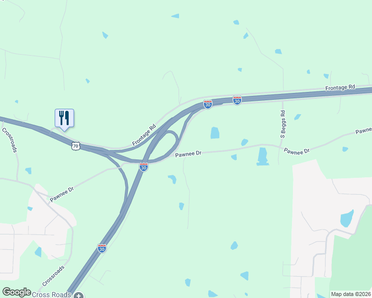 map of restaurants, bars, coffee shops, grocery stores, and more near 7810 Pawnee Drive in Benton