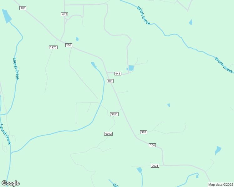 map of restaurants, bars, coffee shops, grocery stores, and more near 3619 County Road 106 in Mentone