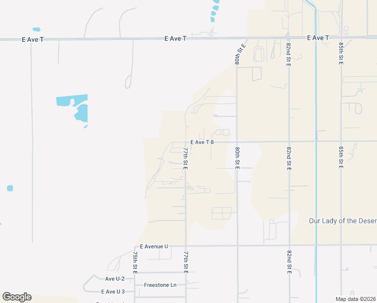 map of restaurants, bars, coffee shops, grocery stores, and more near 35954 77th Street East in Littlerock