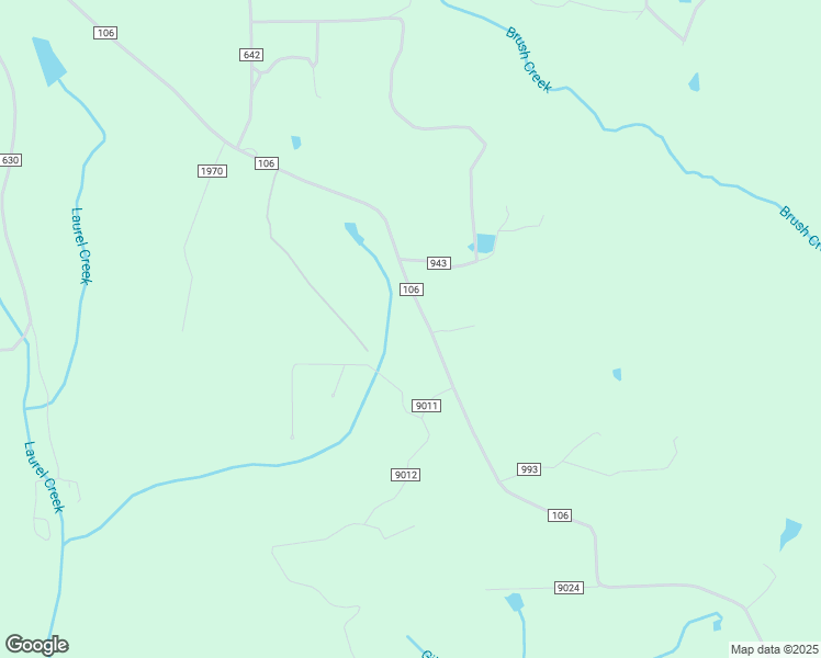 map of restaurants, bars, coffee shops, grocery stores, and more near 3619 County Road 106 in Mentone