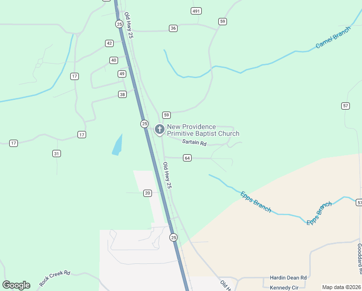map of restaurants, bars, coffee shops, grocery stores, and more near 21 County Road 51 in Dennis