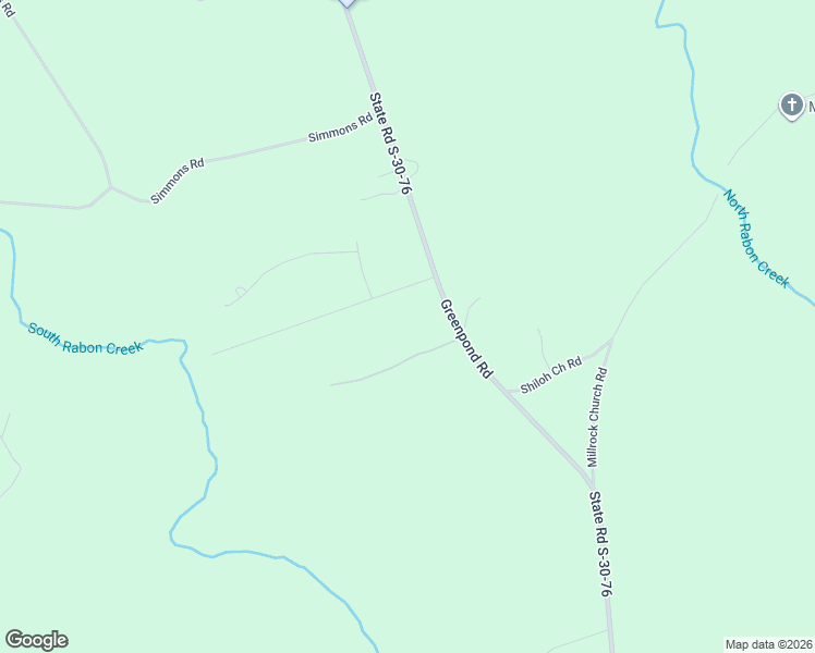 map of restaurants, bars, coffee shops, grocery stores, and more near 2334 Riverfork Road in Gray Court