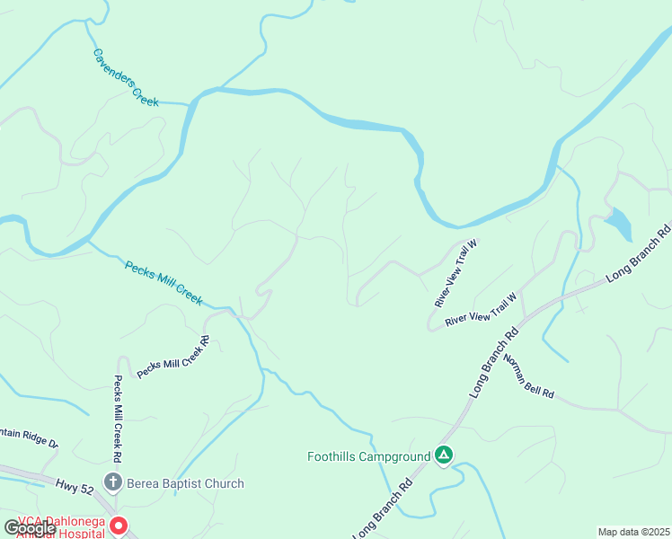 map of restaurants, bars, coffee shops, grocery stores, and more near 176 Petunia Drive in Dahlonega