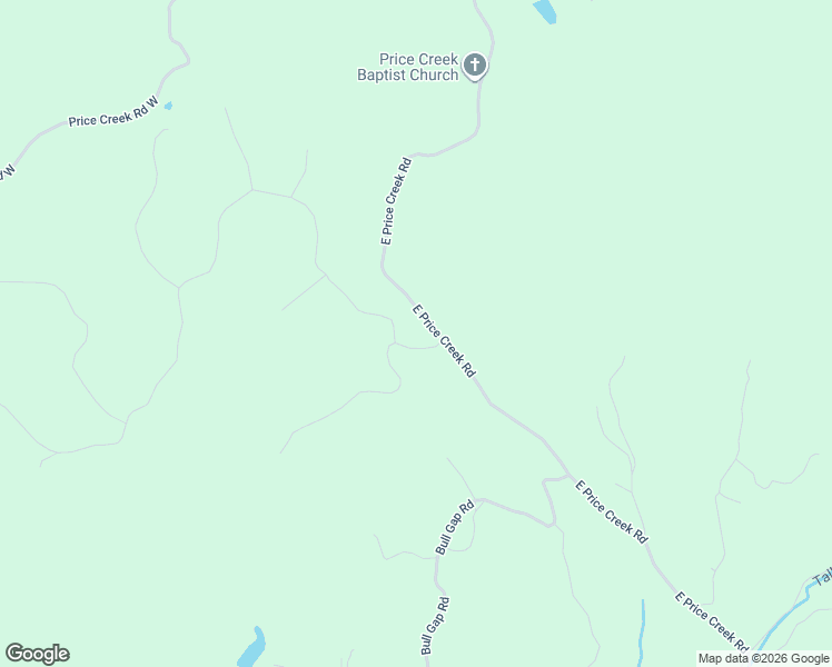 map of restaurants, bars, coffee shops, grocery stores, and more near 68 Outback Ridge Trail in Jasper