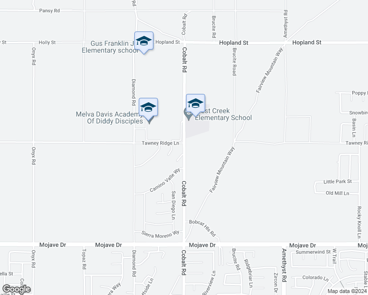map of restaurants, bars, coffee shops, grocery stores, and more near Cobalt Road in Victorville