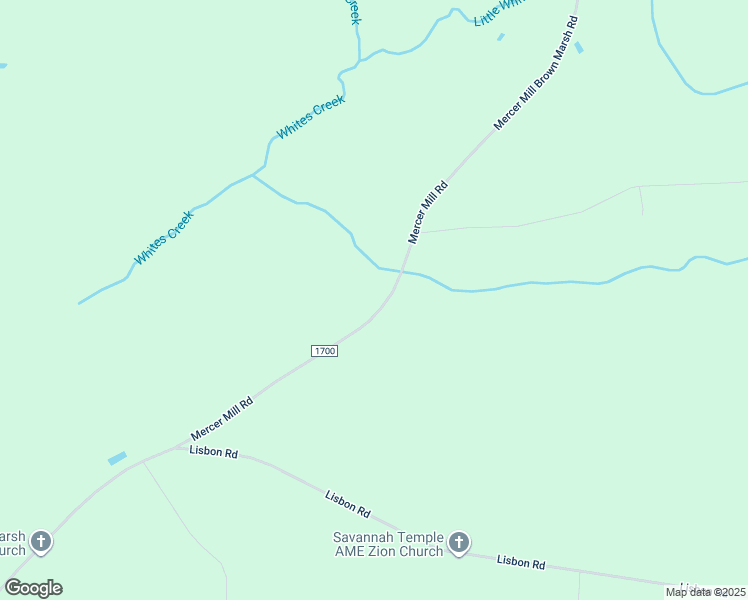 map of restaurants, bars, coffee shops, grocery stores, and more near 7516 Mercer Mill Brown Marsh Road in Clarkton