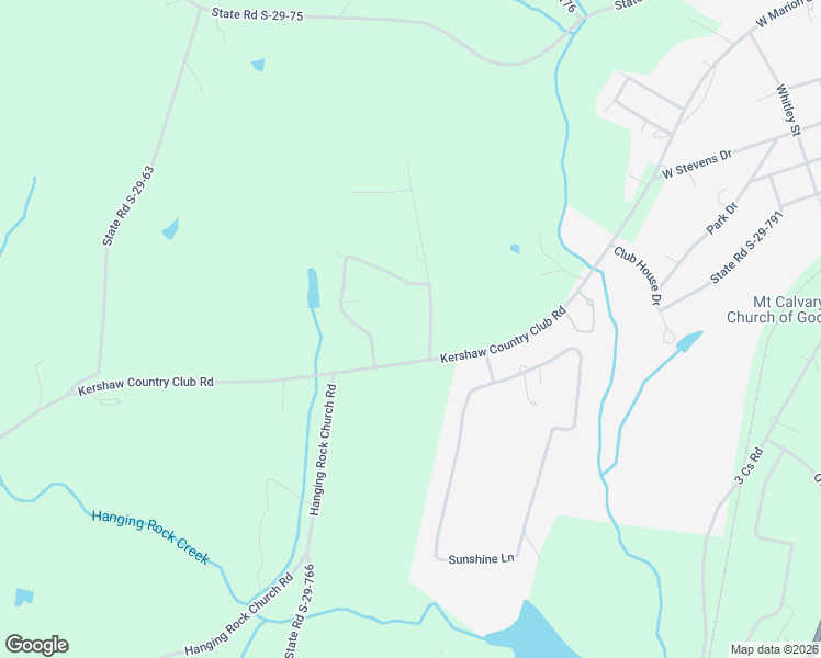 map of restaurants, bars, coffee shops, grocery stores, and more near 6640 State Road S-29-427 in Kershaw