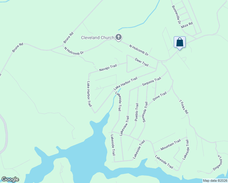 map of restaurants, bars, coffee shops, grocery stores, and more near 472 Lake Harbor Trail in Martin