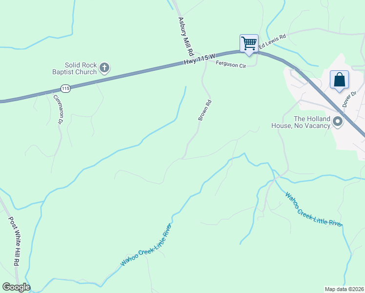 map of restaurants, bars, coffee shops, grocery stores, and more near 480 Brown Road in Cleveland