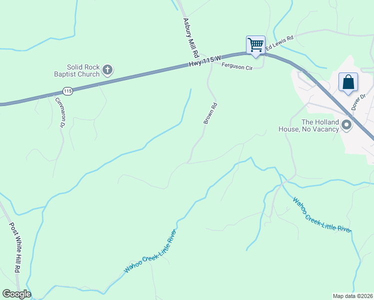 map of restaurants, bars, coffee shops, grocery stores, and more near 480 Brown Road in Cleveland