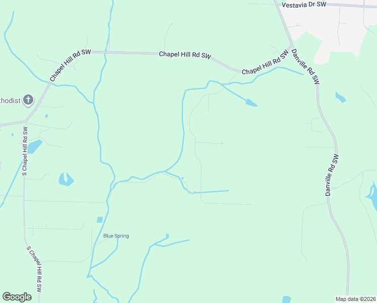 map of restaurants, bars, coffee shops, grocery stores, and more near 3725 Woodtrail Southwest in Decatur