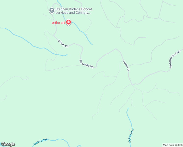 map of restaurants, bars, coffee shops, grocery stores, and more near 1429 Jasper Court in Ranger