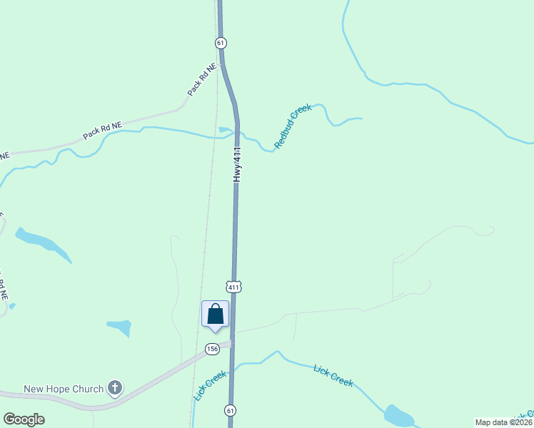 map of restaurants, bars, coffee shops, grocery stores, and more near 1441 U.S. 411 in Ranger