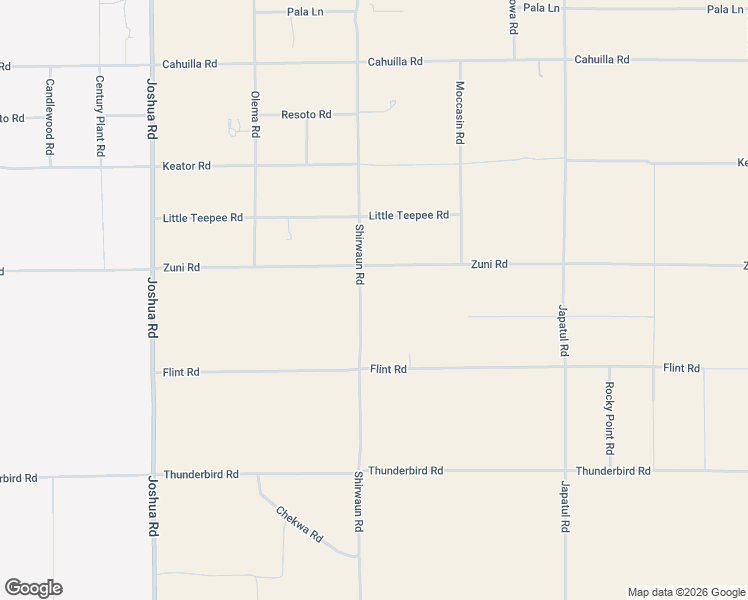 map of restaurants, bars, coffee shops, grocery stores, and more near 15677 Shirwaun Road in Apple Valley
