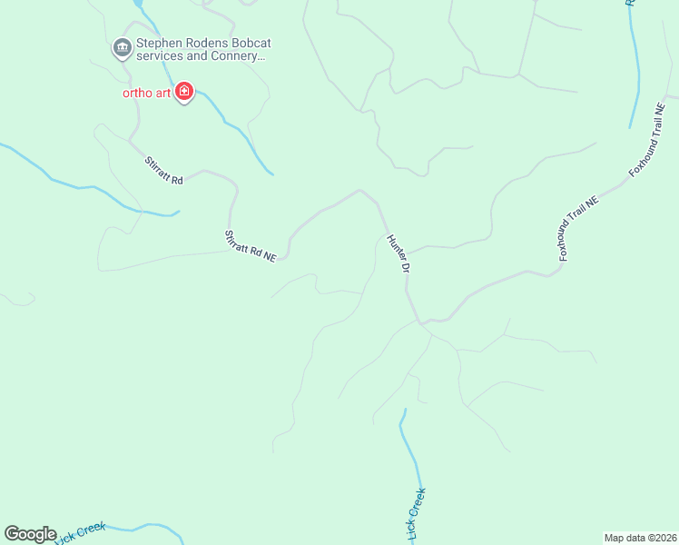 map of restaurants, bars, coffee shops, grocery stores, and more near 1425 Jasper Court in Ranger