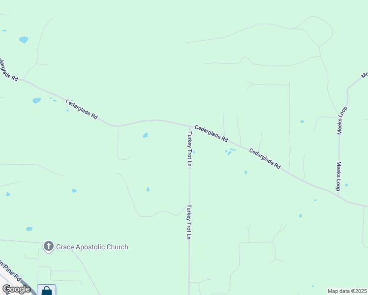 map of restaurants, bars, coffee shops, grocery stores, and more near 433 Turkey Trot Lane in Hot Springs