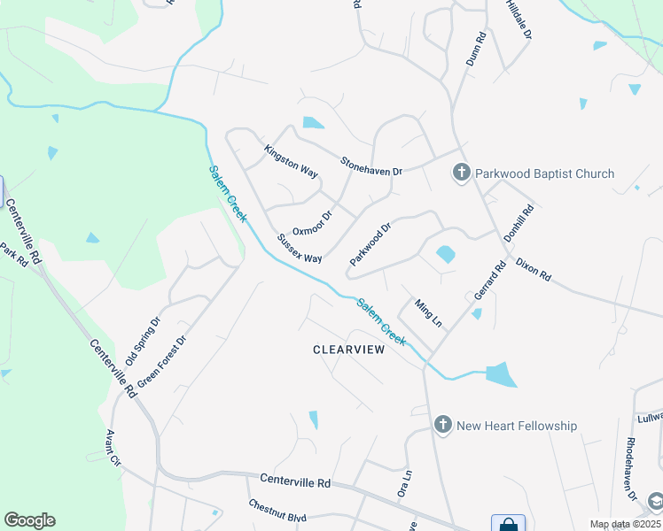 map of restaurants, bars, coffee shops, grocery stores, and more near 213 Sussex Way in Anderson