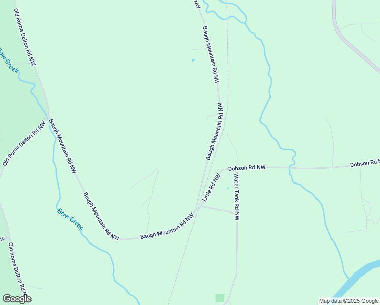 map of restaurants, bars, coffee shops, grocery stores, and more near 955 Baugh Mountain Road Northwest in Sugar Valley
