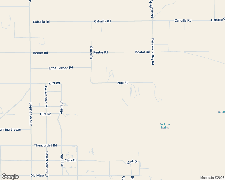 map of restaurants, bars, coffee shops, grocery stores, and more near Zuni Road in Apple Valley