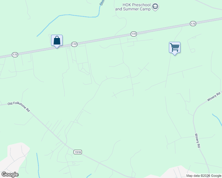 map of restaurants, bars, coffee shops, grocery stores, and more near 137 Oyster Landing Drive in Holly Ridge