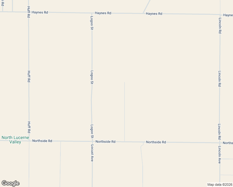 map of restaurants, bars, coffee shops, grocery stores, and more near Unnamed Road in Lucerne Valley