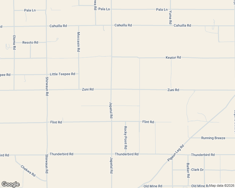 map of restaurants, bars, coffee shops, grocery stores, and more near 24127 Zuni Road in Apple Valley
