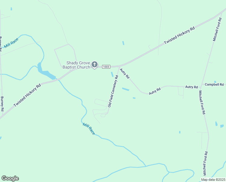 map of restaurants, bars, coffee shops, grocery stores, and more near Old Field Cemetery Road in Bladen County