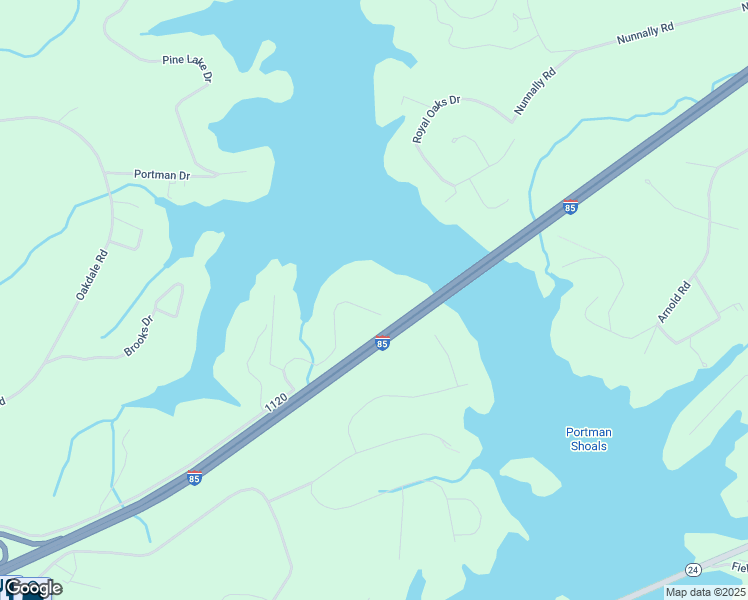 map of restaurants, bars, coffee shops, grocery stores, and more near 225 Stelling Road in Townville