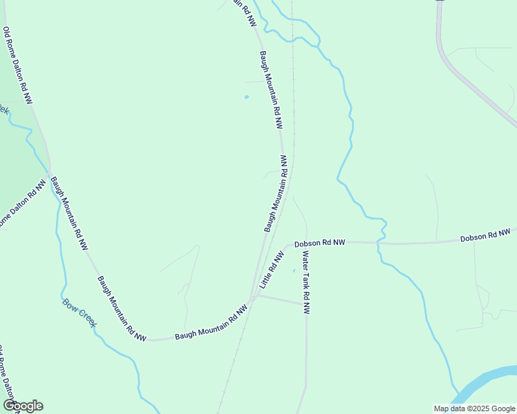 map of restaurants, bars, coffee shops, grocery stores, and more near 955 Baugh Mountain Road Northwest in Sugar Valley