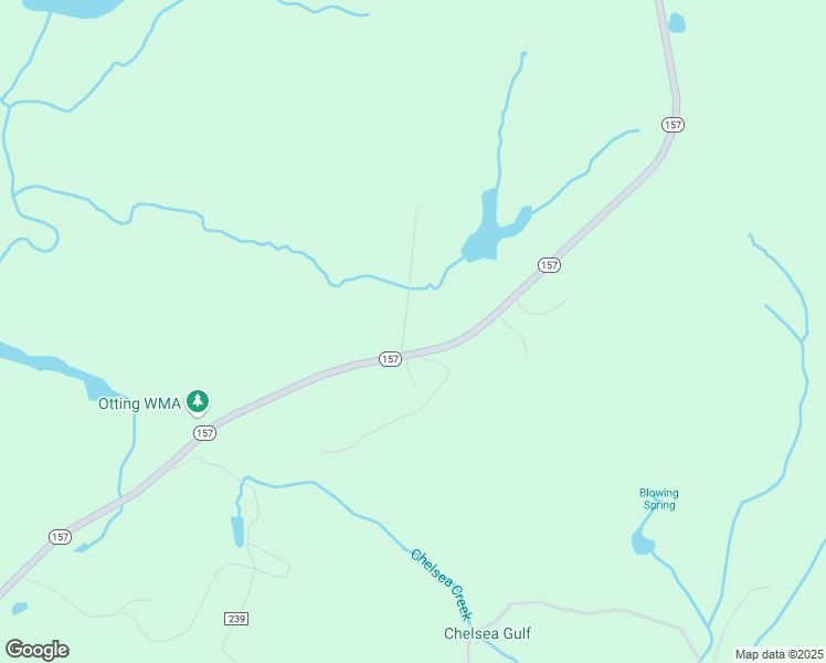 map of restaurants, bars, coffee shops, grocery stores, and more near 31544 Georgia 157 in Menlo