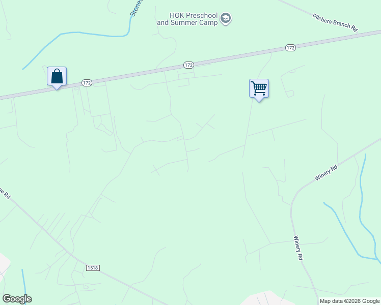 map of restaurants, bars, coffee shops, grocery stores, and more near 202 Virginia Lane in Sneads Ferry