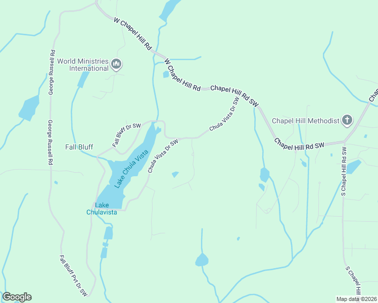map of restaurants, bars, coffee shops, grocery stores, and more near 3726 Chula Vista Drive Southwest in Decatur