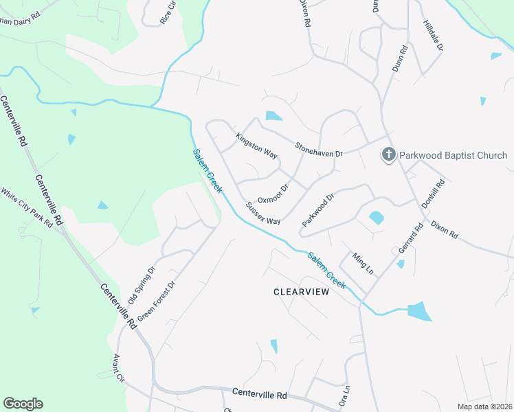 map of restaurants, bars, coffee shops, grocery stores, and more near 213 Oxmoor Drive in Anderson