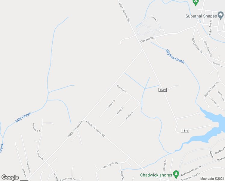 map of restaurants, bars, coffee shops, grocery stores, and more near 1436 Old Folkstone Road in Sneads Ferry