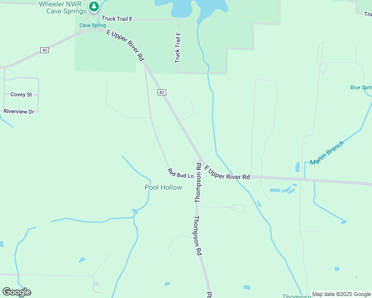 map of restaurants, bars, coffee shops, grocery stores, and more near 1983 East Upper River Road in Decatur