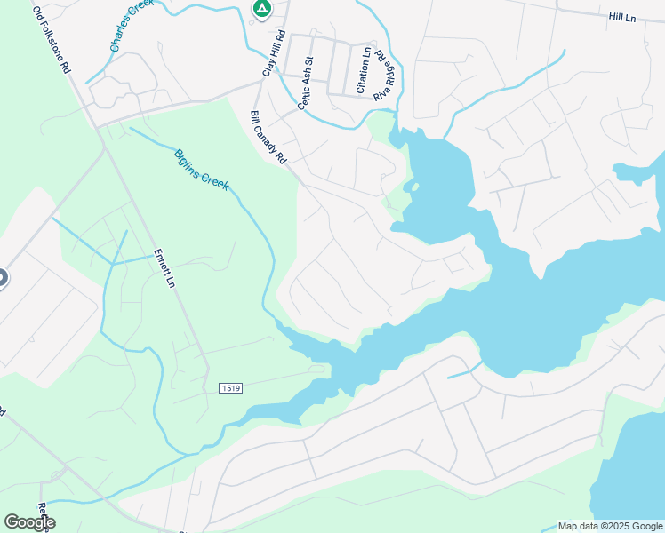 map of restaurants, bars, coffee shops, grocery stores, and more near 205 Anchor Lane in Sneads Ferry