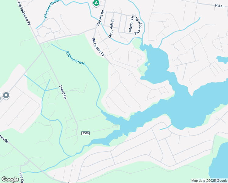 map of restaurants, bars, coffee shops, grocery stores, and more near 119 Biglings Creek Lane in Sneads Ferry